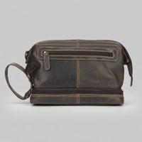 Greenwood Leather Travel Toiletry Bag