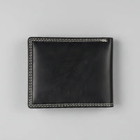 Men’s Cow Leather Eagle Embossed Bifold Wallet